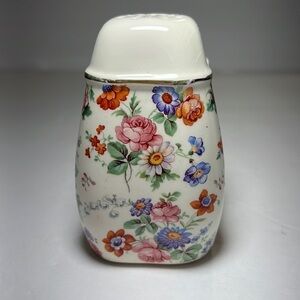 Bristol Glass Made in Germany Chintz Hatpin Holder Antique